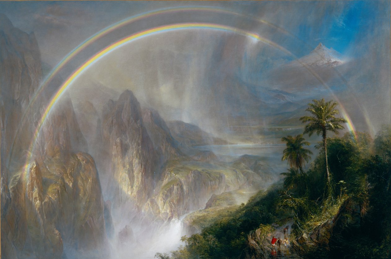 La stagione delle piogge ai tropici da Frederic Edwin Church