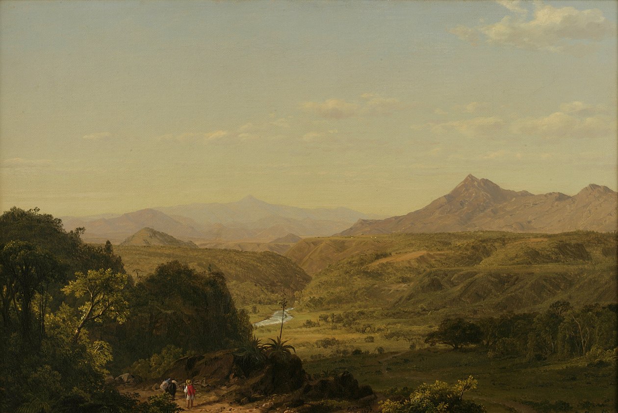 Scena tra le Ande da Frederic Edwin Church