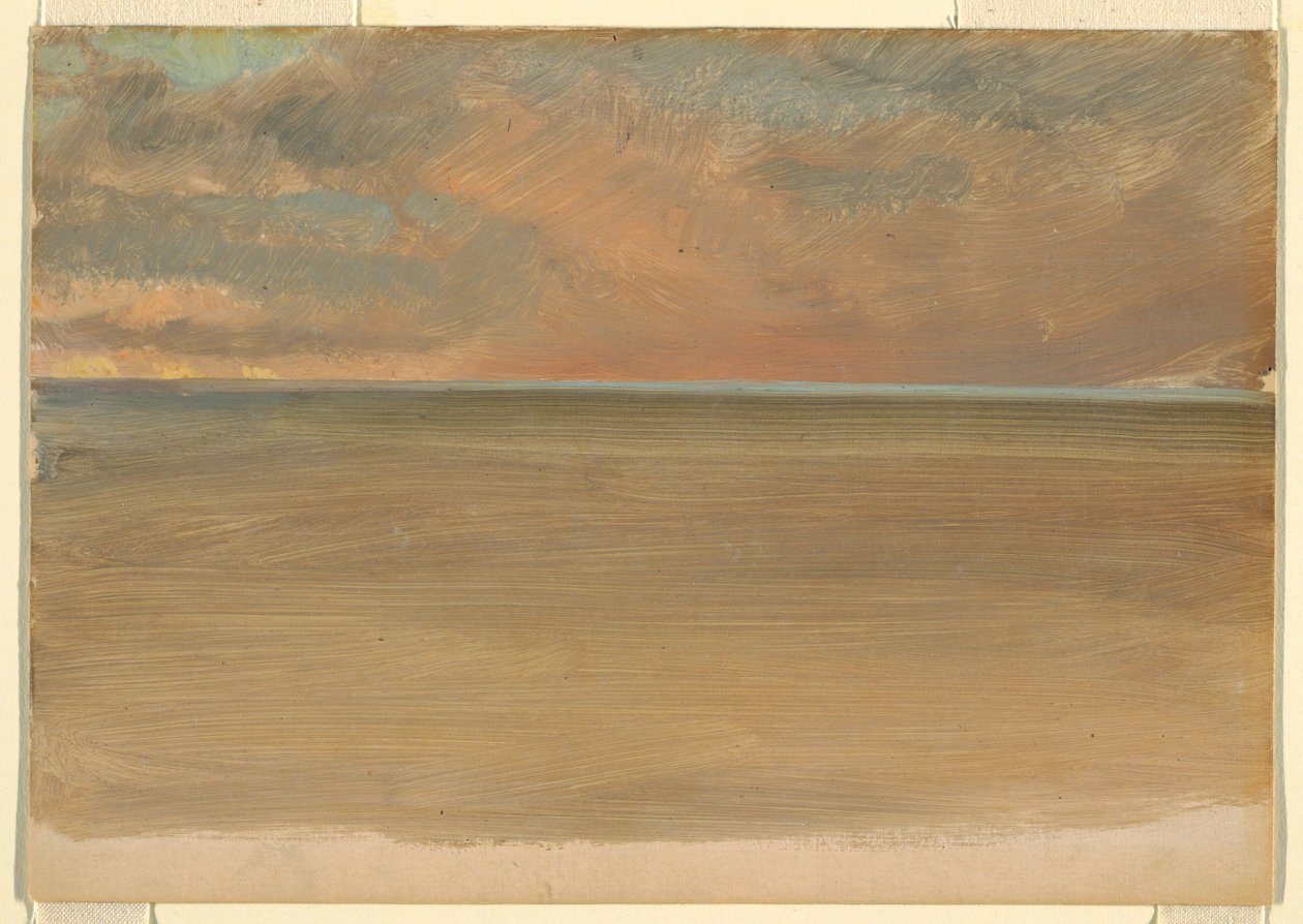 Marina con Ghiacciaio in Lontananza da Frederic Edwin Church