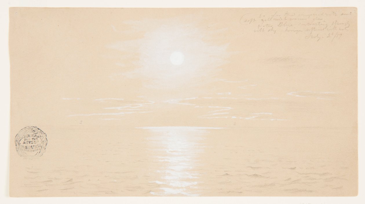Paesaggi marini, Terranova, 6 luglio 1859 da Frederic Edwin Church