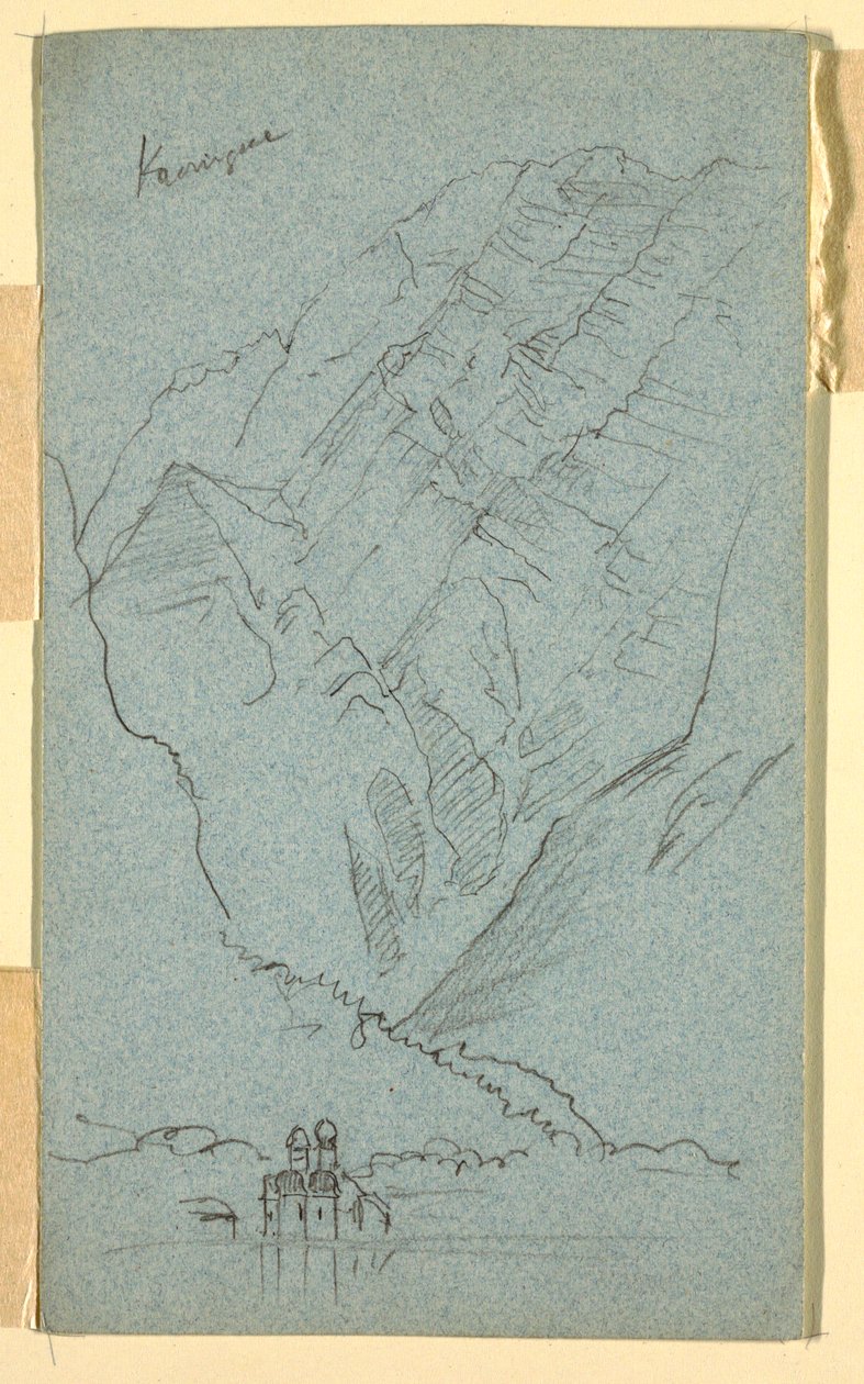 Riva del Königssee, B da Frederic Edwin Church