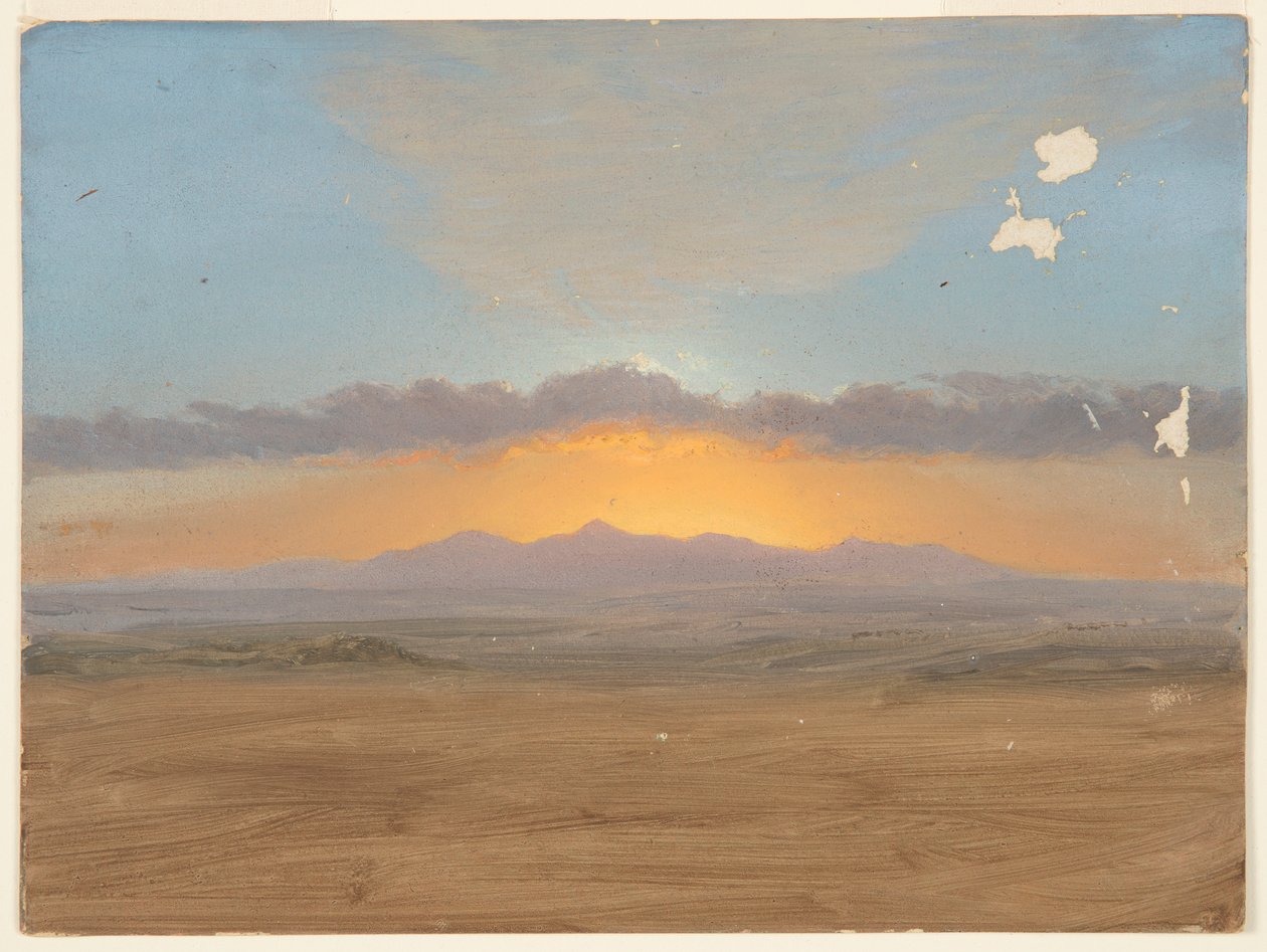 Tramonto da Frederic Edwin Church
