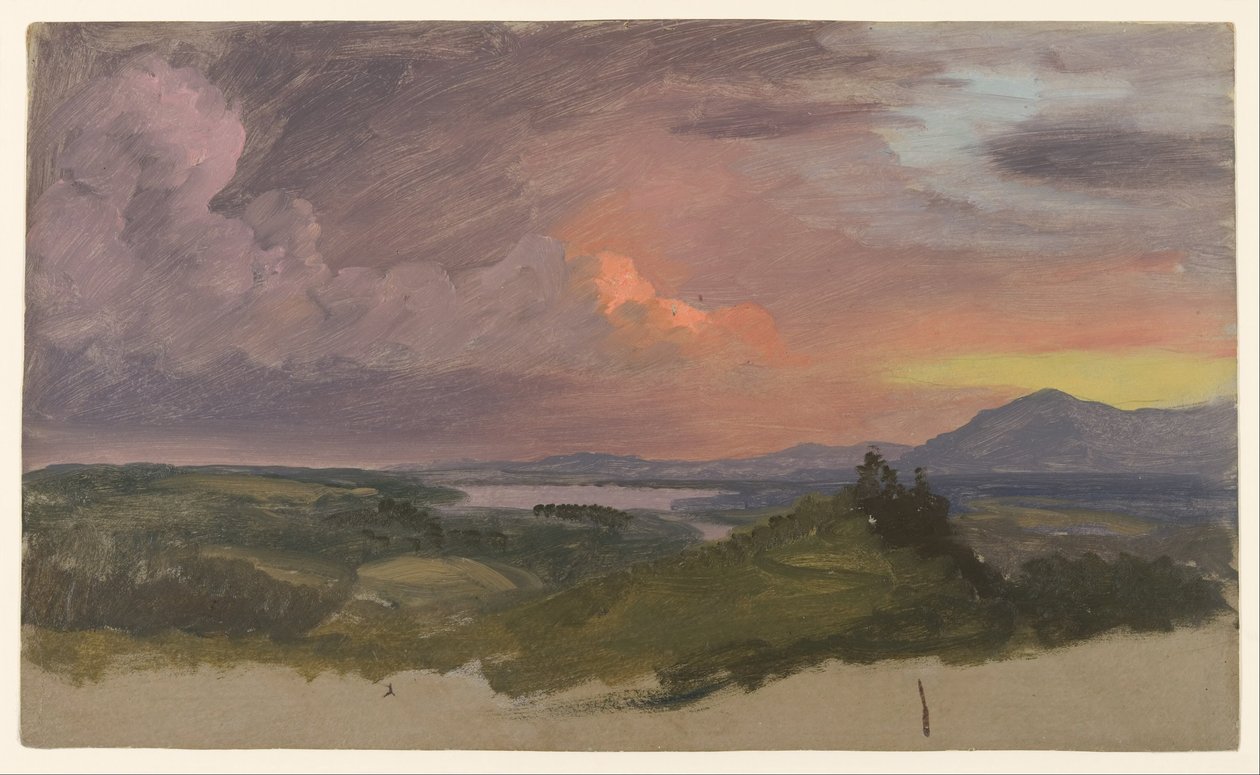 Tramonto nella valle dell