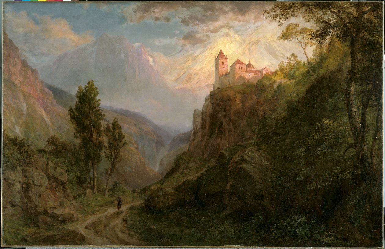 Il monastero di San Pedro (Nostra Signora delle Nevi) da Frederic Edwin Church