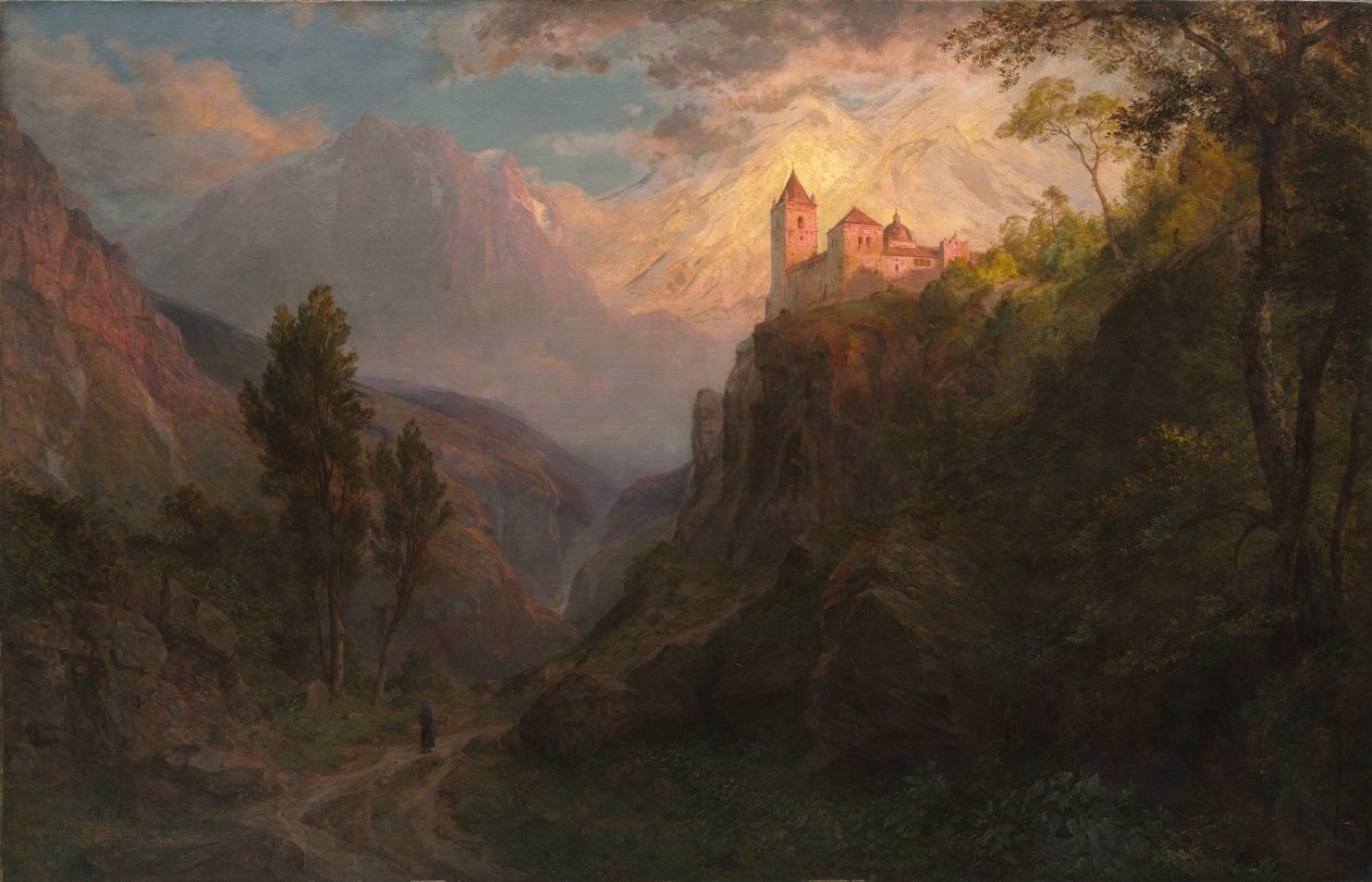 Il Monastero di San Pedro (Nostra Signora delle Nevi) da Frederic Edwin Church
