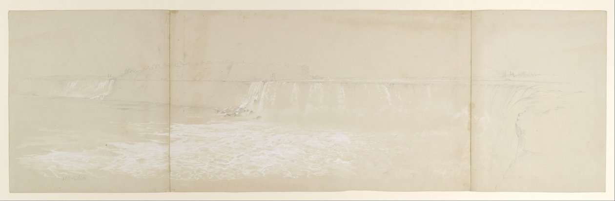 Le cascate del Niagara da Frederic Edwin Church