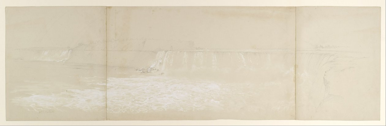 Le cascate del Niagara da Frederic Edwin Church