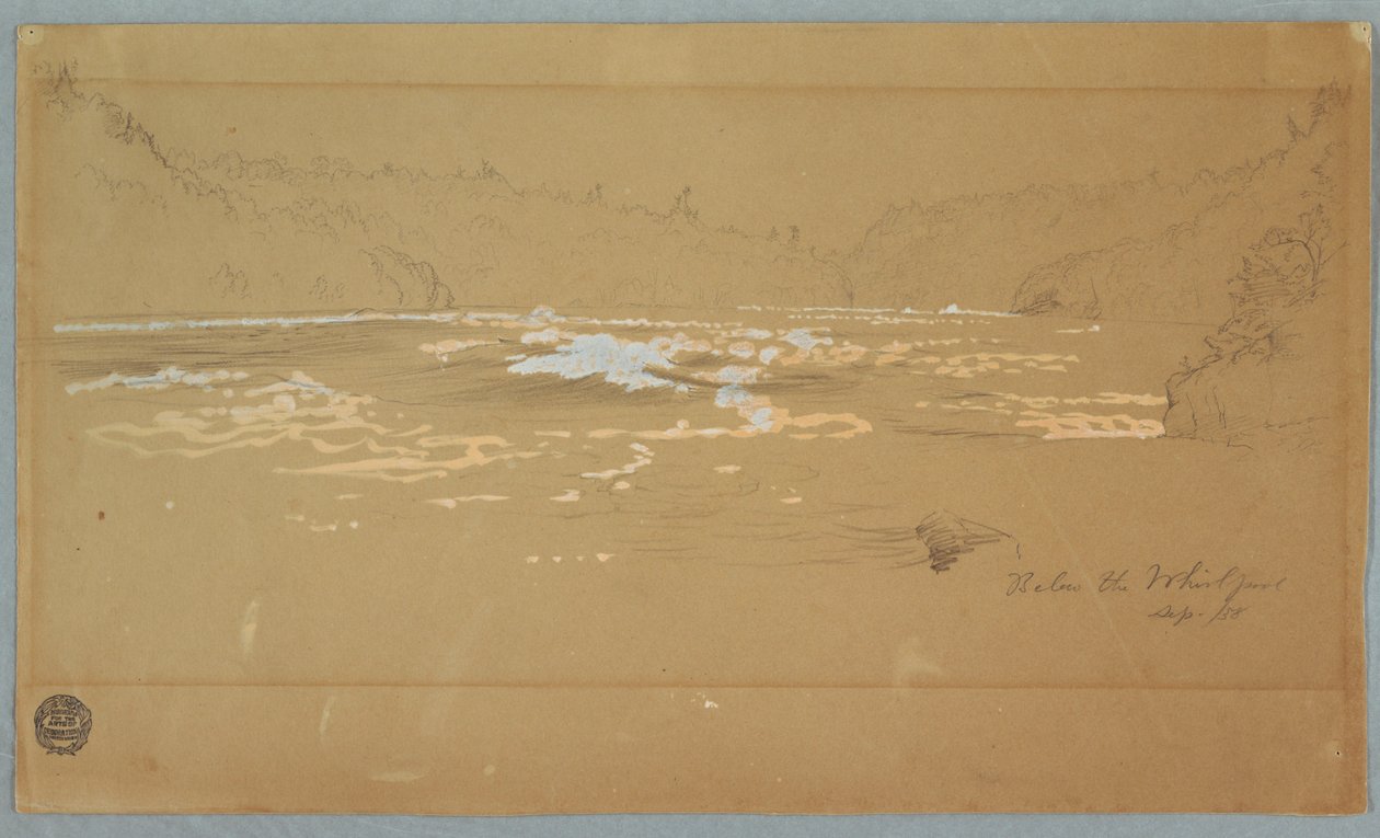 Il fiume "Sotto il vortice" da Frederic Edwin Church
