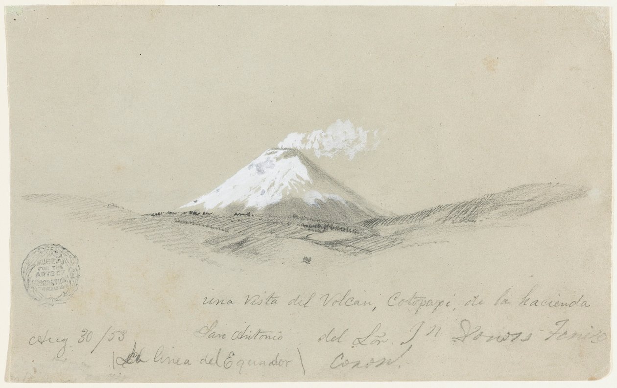 Vista di Cotopaxi dall