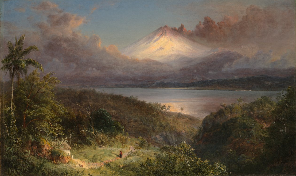 Vista di Cotopaxi da Frederic Edwin Church