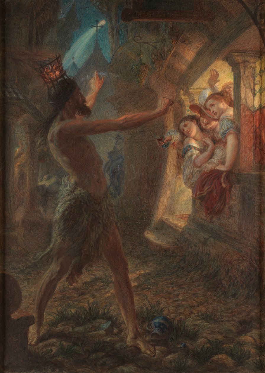 Aquila di Salomone (acquerello e bodycolor con gomma arabica) da Frederic James Shields