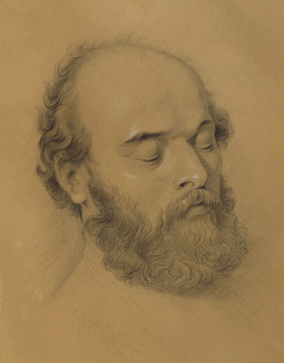 Il morto Rossetti da Frederic James Shields