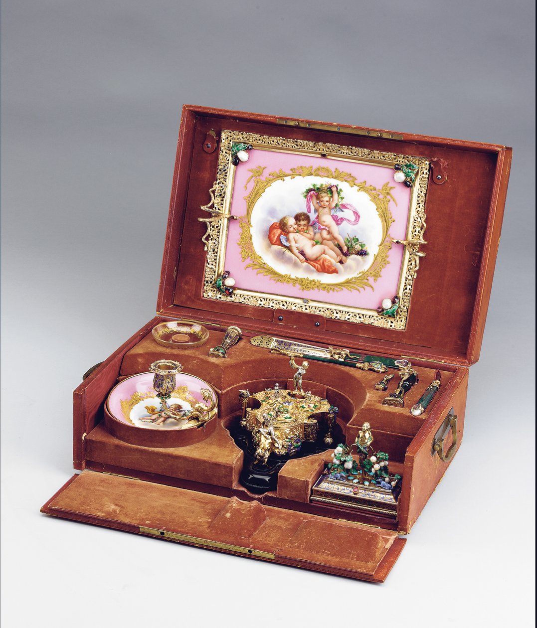 Necessaire da scrivania di Napoleone III, c.1864-66 da Frederic Jules and Wiese Jules  Rudolphi