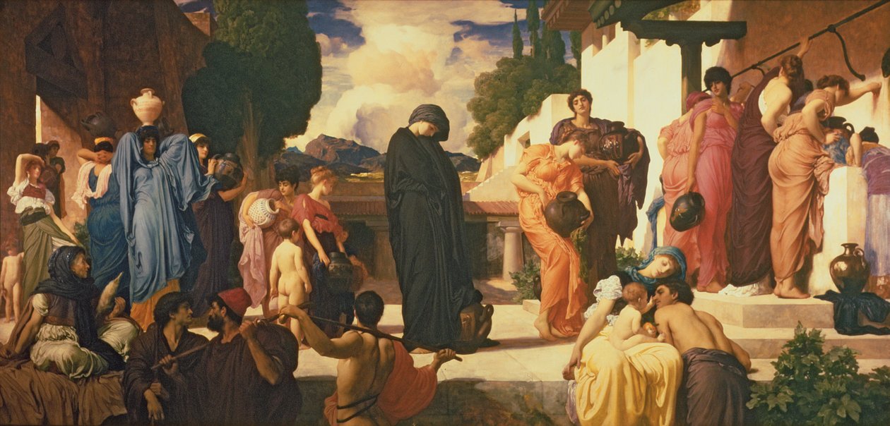 Andromaca prigioniera da Frederic Leighton