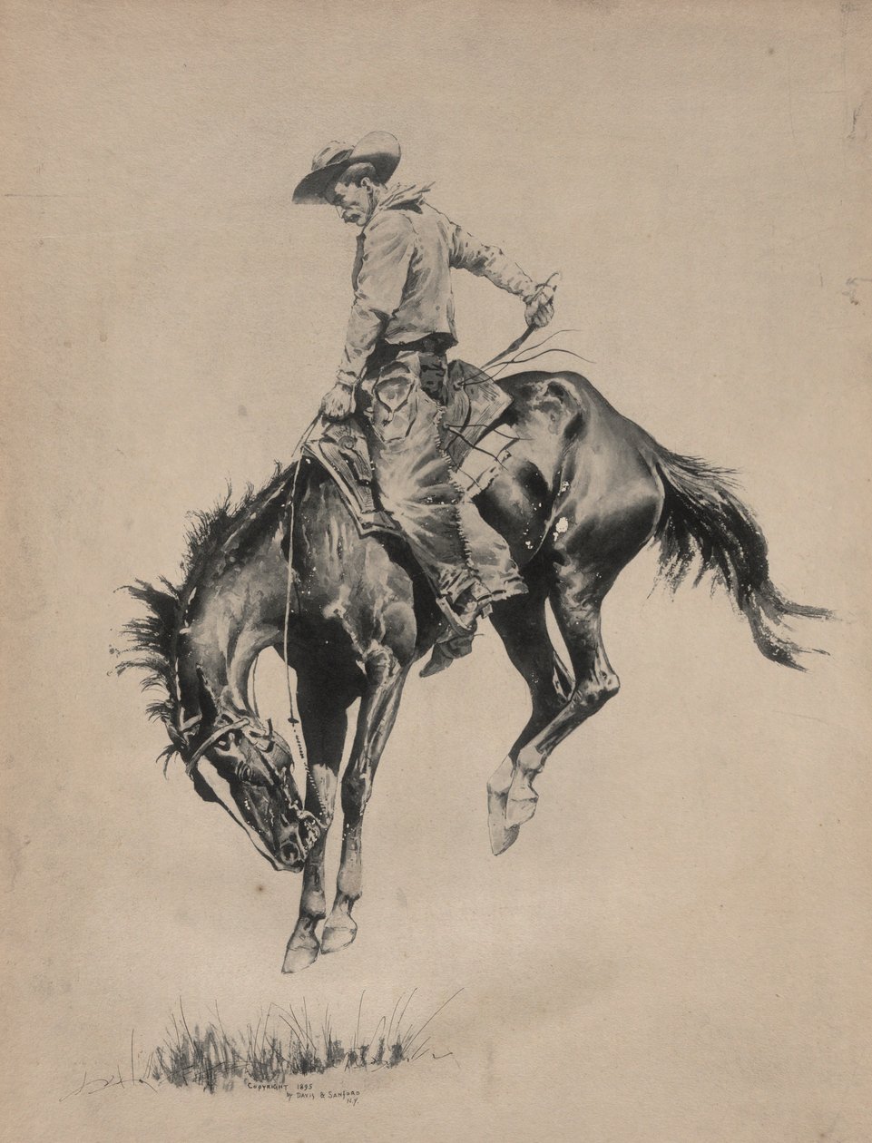 Bronco Buster da Frederic Remington
