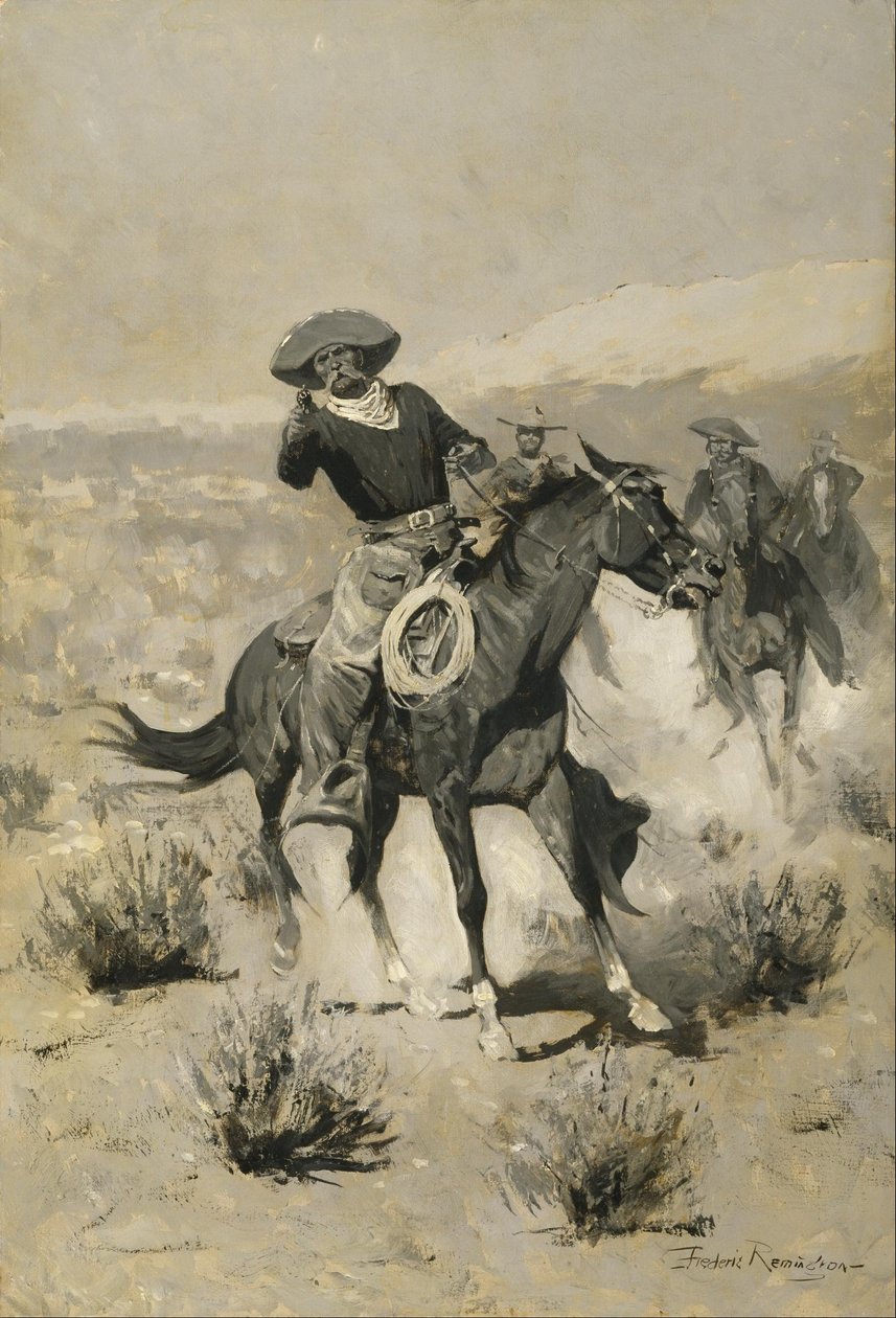 Giorni di battaglia ("Mani in alto!") da Frederic Remington