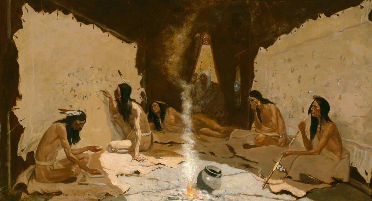 Storici della Tribù da Frederic Remington