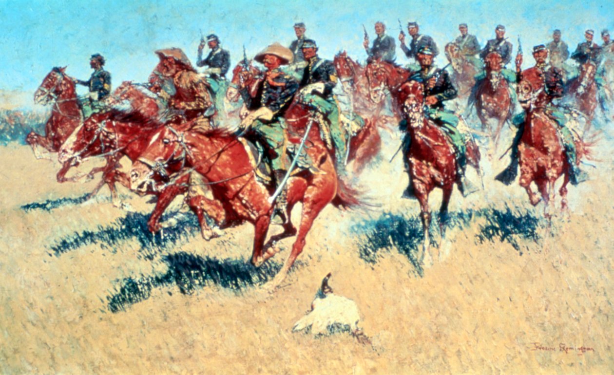 Sulle Pianure Meridionali, 1907 da Frederic Remington