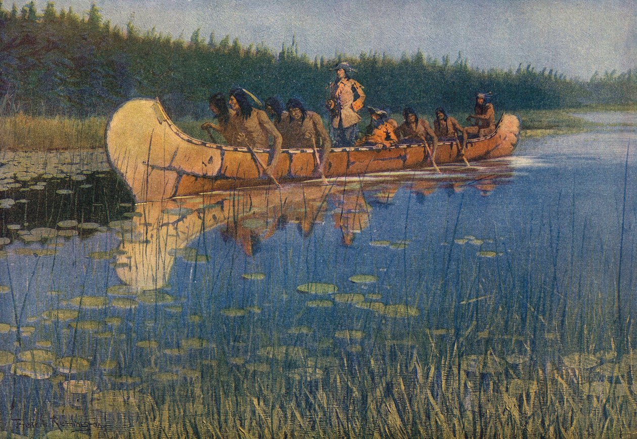 Pierre-Esprit Radisson. Frederic Remington. da Frederic Remington