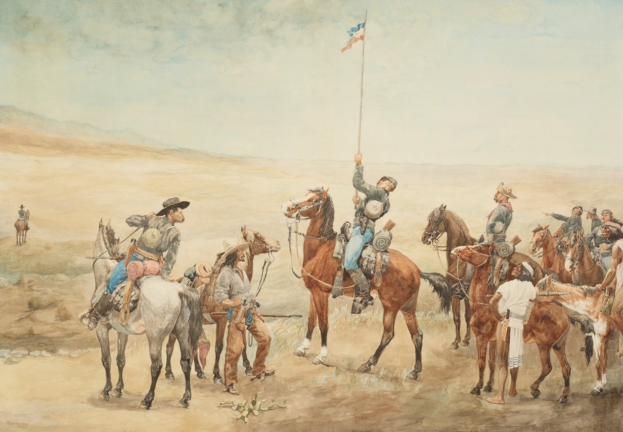 Segnalazione del comando principale da Frederic Remington