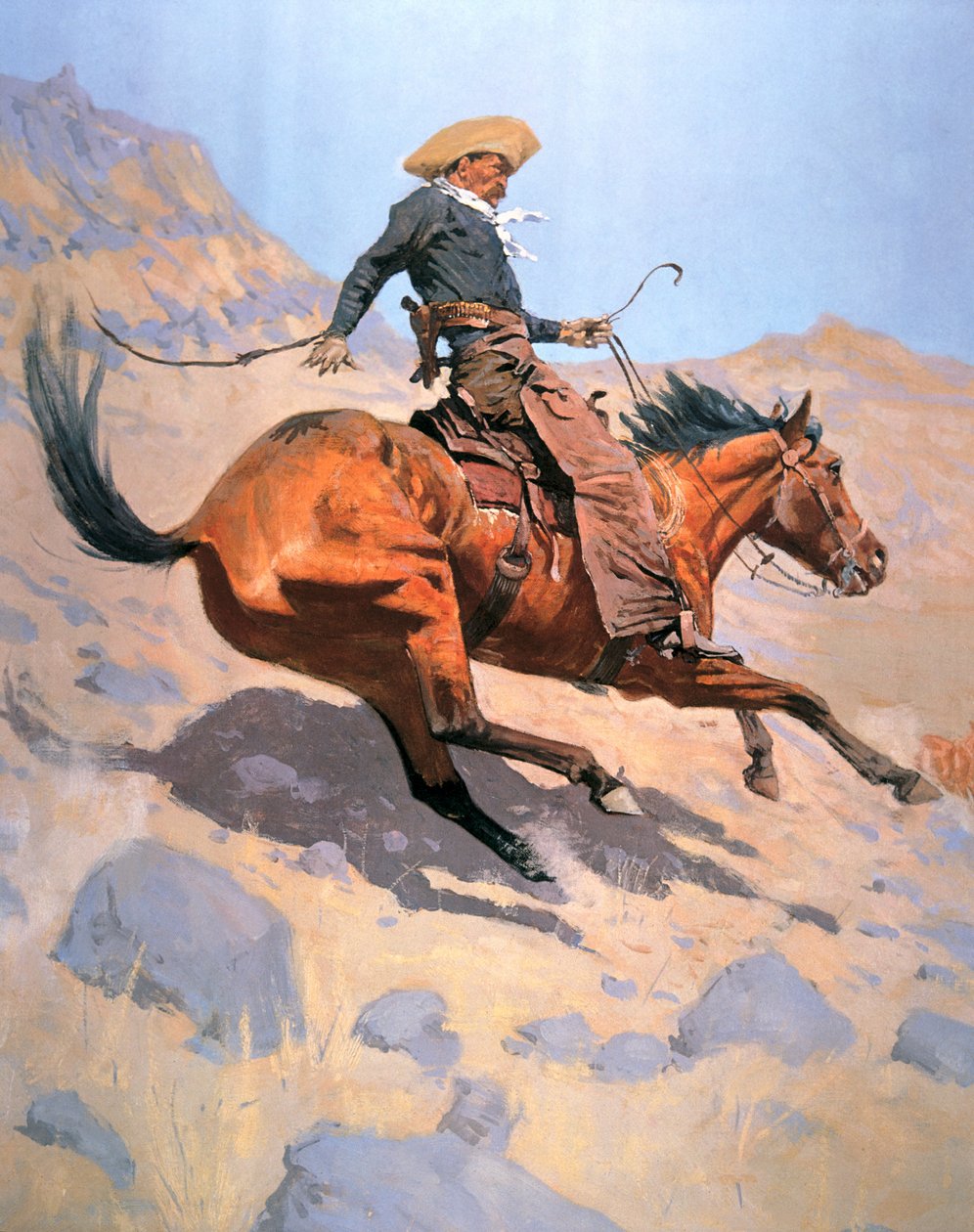 Il Cowboy da Frederic Remington