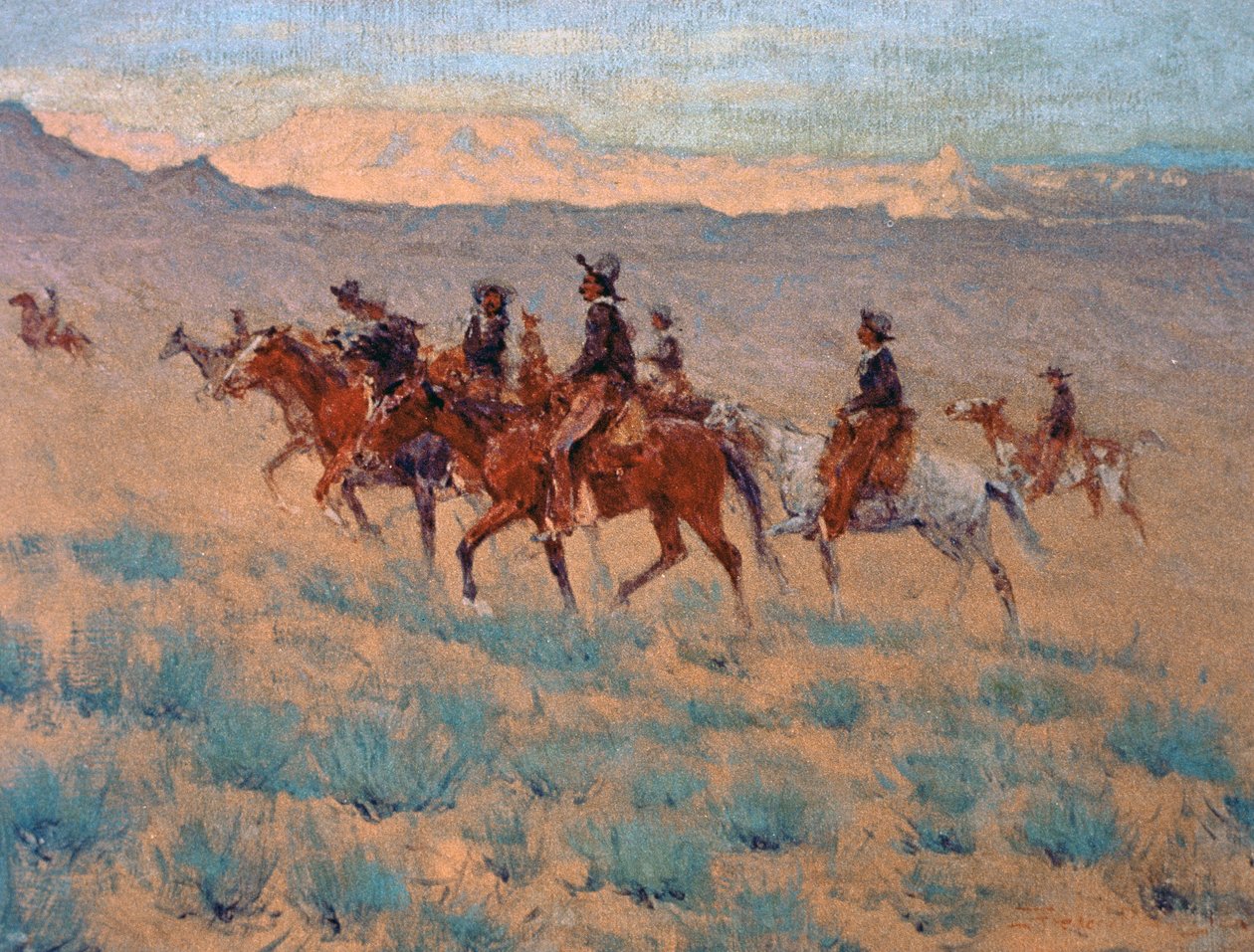 I mandriani da Frederic Remington