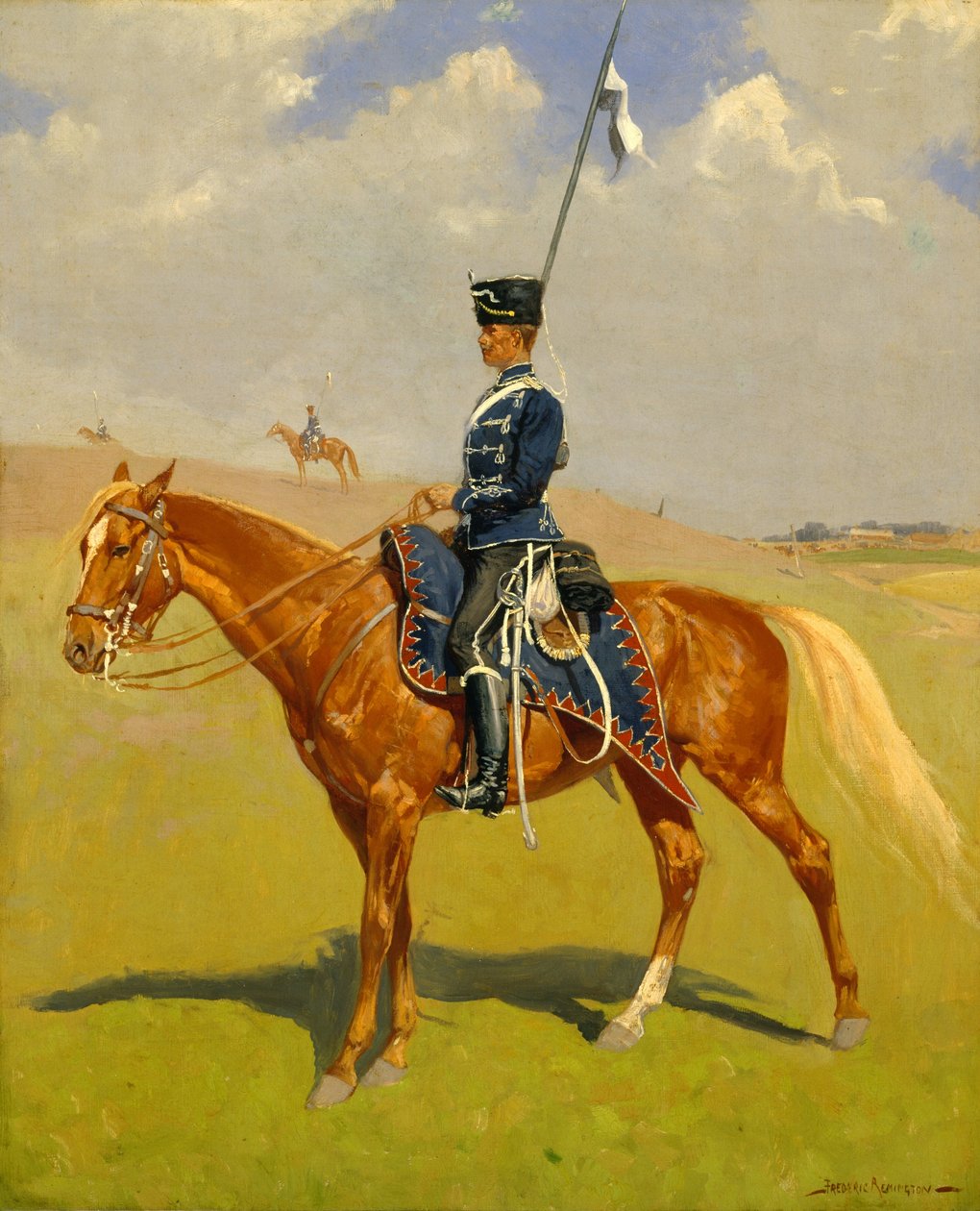 The Hussar da Frederic Remington