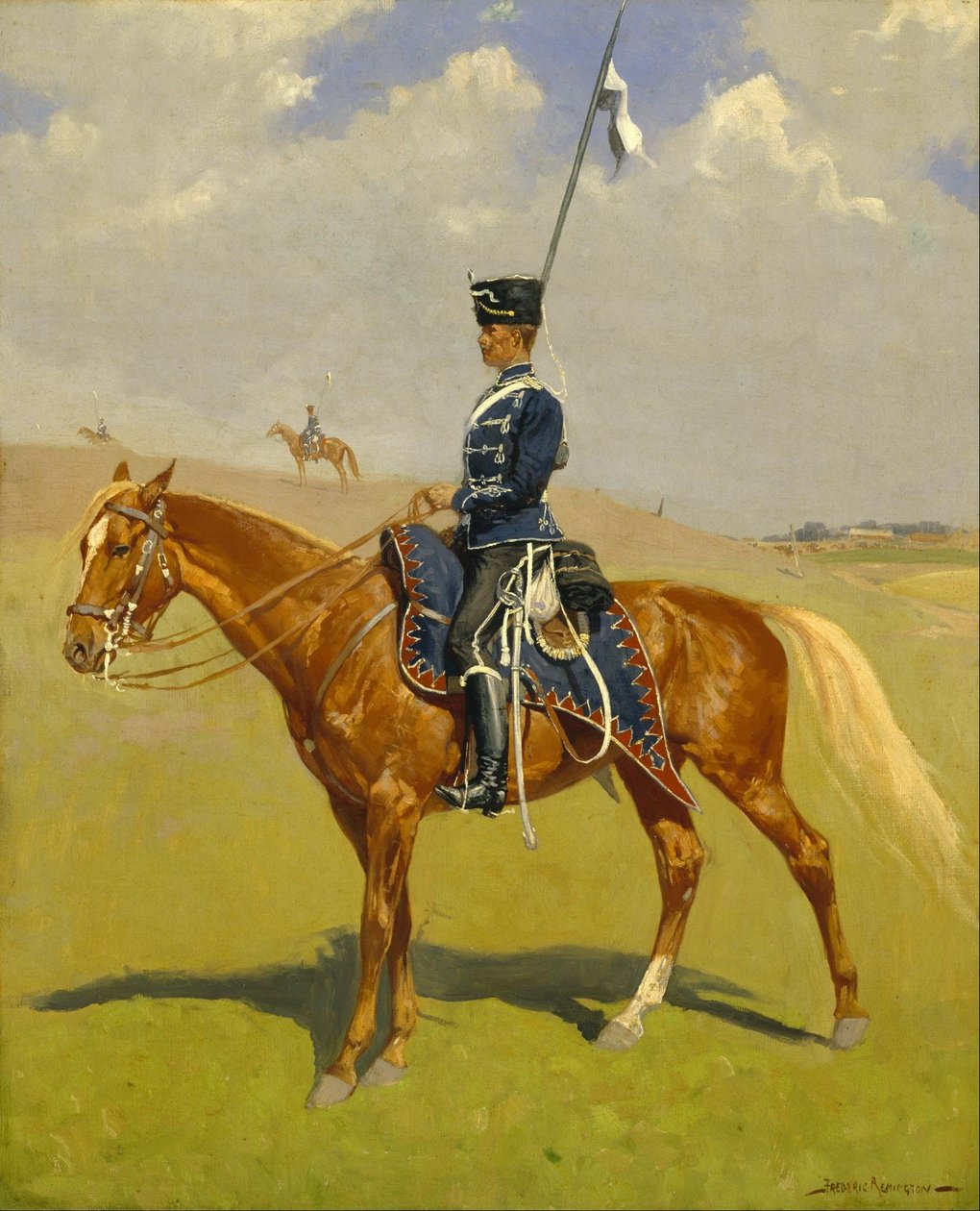 The Hussar da Frederic Remington