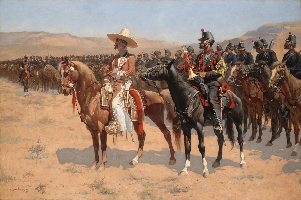 Il maggiore messicano da Frederic Remington