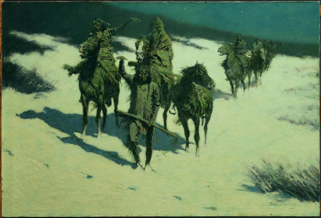 Il sentiero del cavallo ferrato da Frederic Remington