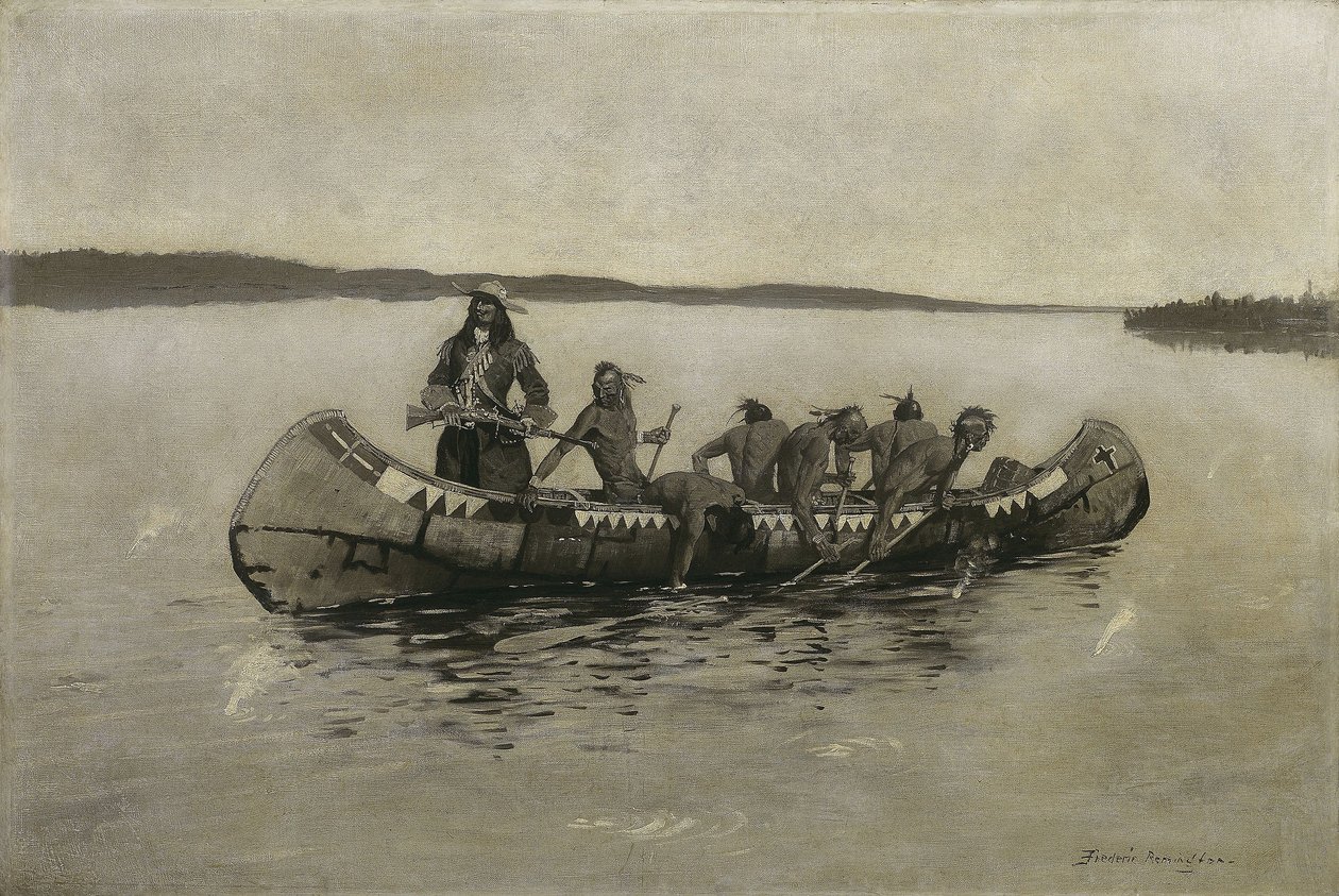 Un imbarco fatale da Frederic Remington