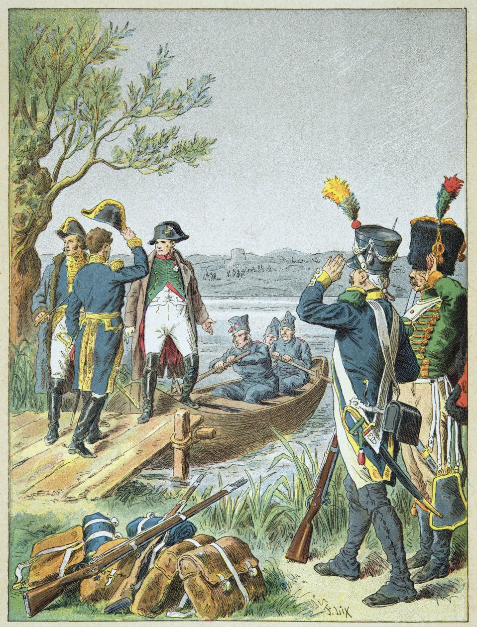 Napoleone Bonaparte e Massena sull