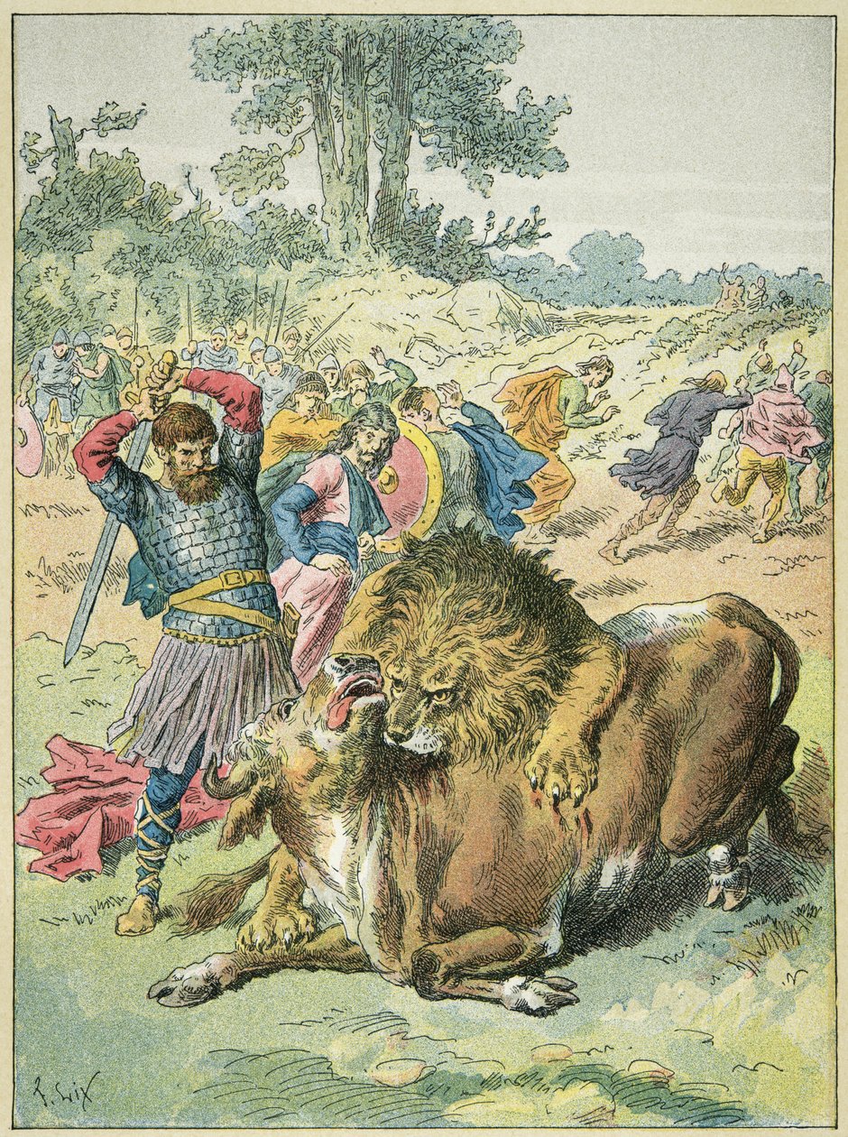 Pipino il Breve al Campo di Marte da Frederic Theodore Lix