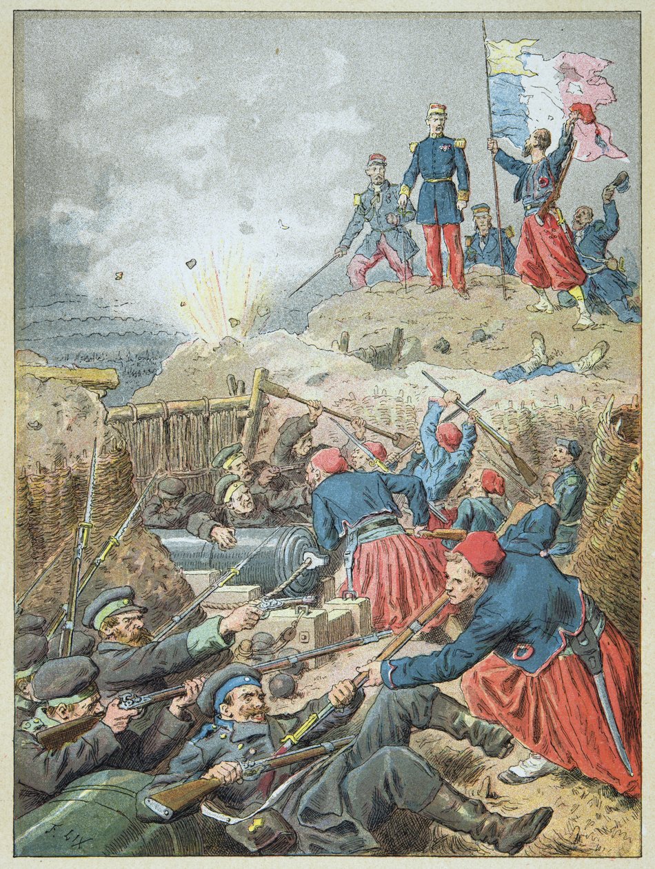 La presa di Malakoff, 8 settembre da Frederic Theodore Lix