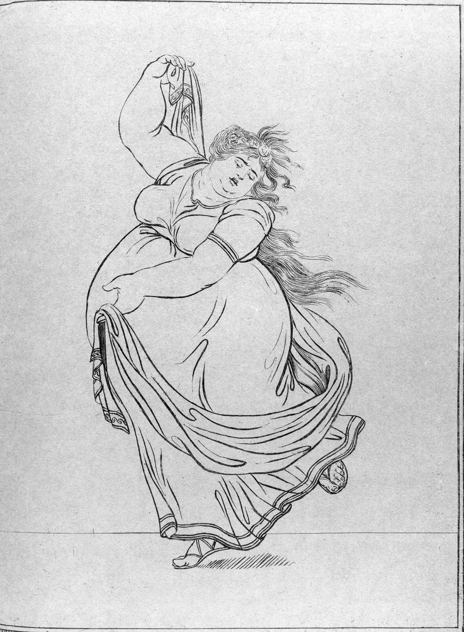 La Musa della Danza, Piatto VI da una nuova edizione notevolmente ampliata, delle 