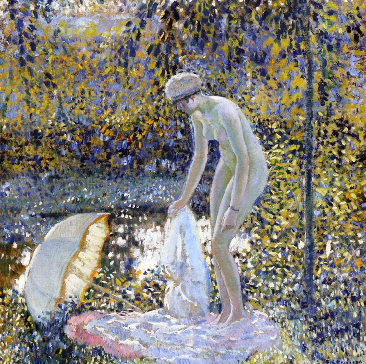 Bagnante, c.1907-14 da Frederick Carl Frieseke
