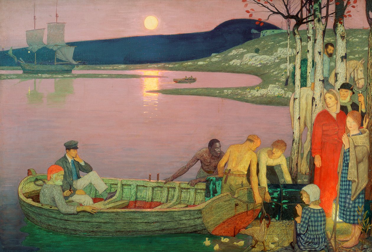 Il richiamo del mare, 1925 da Frederick Cayley Robinson