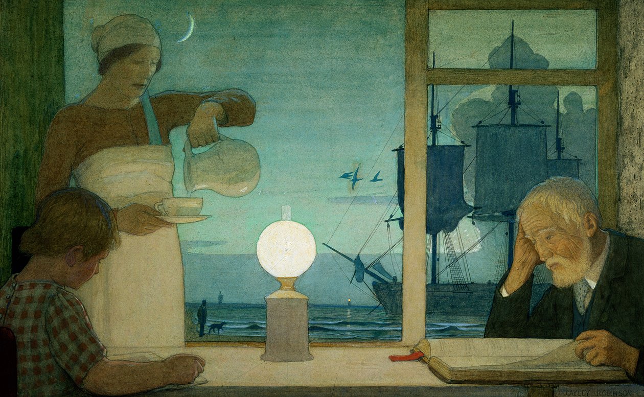 Il Giorno di Riposo da Frederick Cayley Robinson