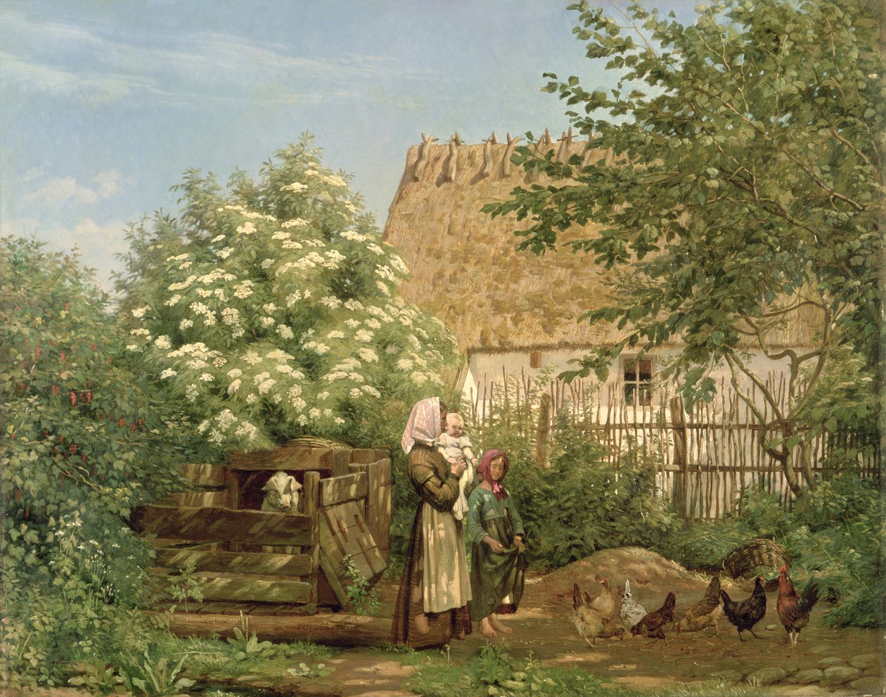 Dare da mangiare ai polli da Frederick Christian Lund