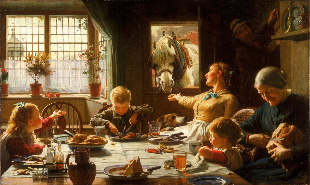 Uno della famiglia da Frederick George Cotman