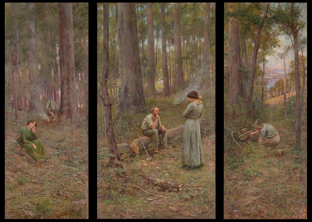 Il pioniere da Frederick McCubbin