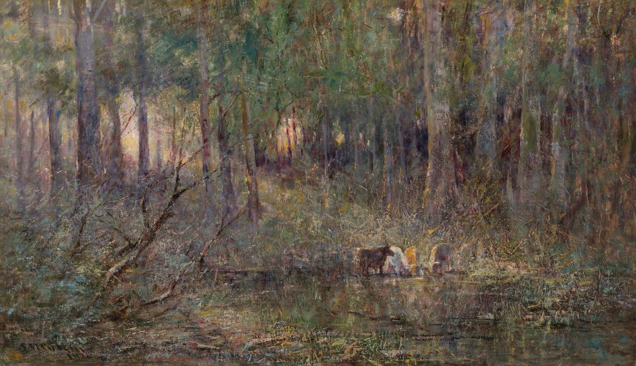 Viola e oro da Frederick McCubbin