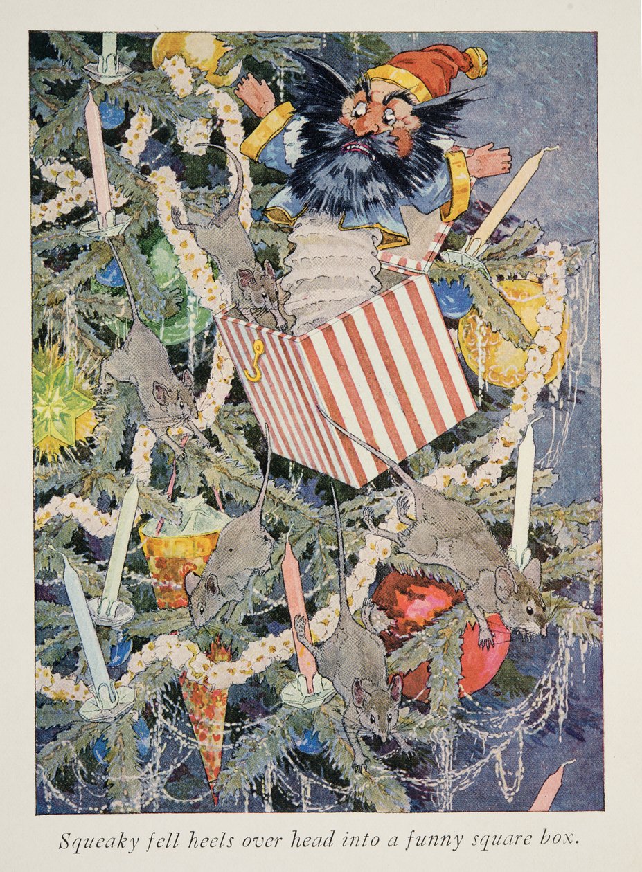 Illustrazione da Una visita alla terra di Babbo Natale da Frederick Richardson