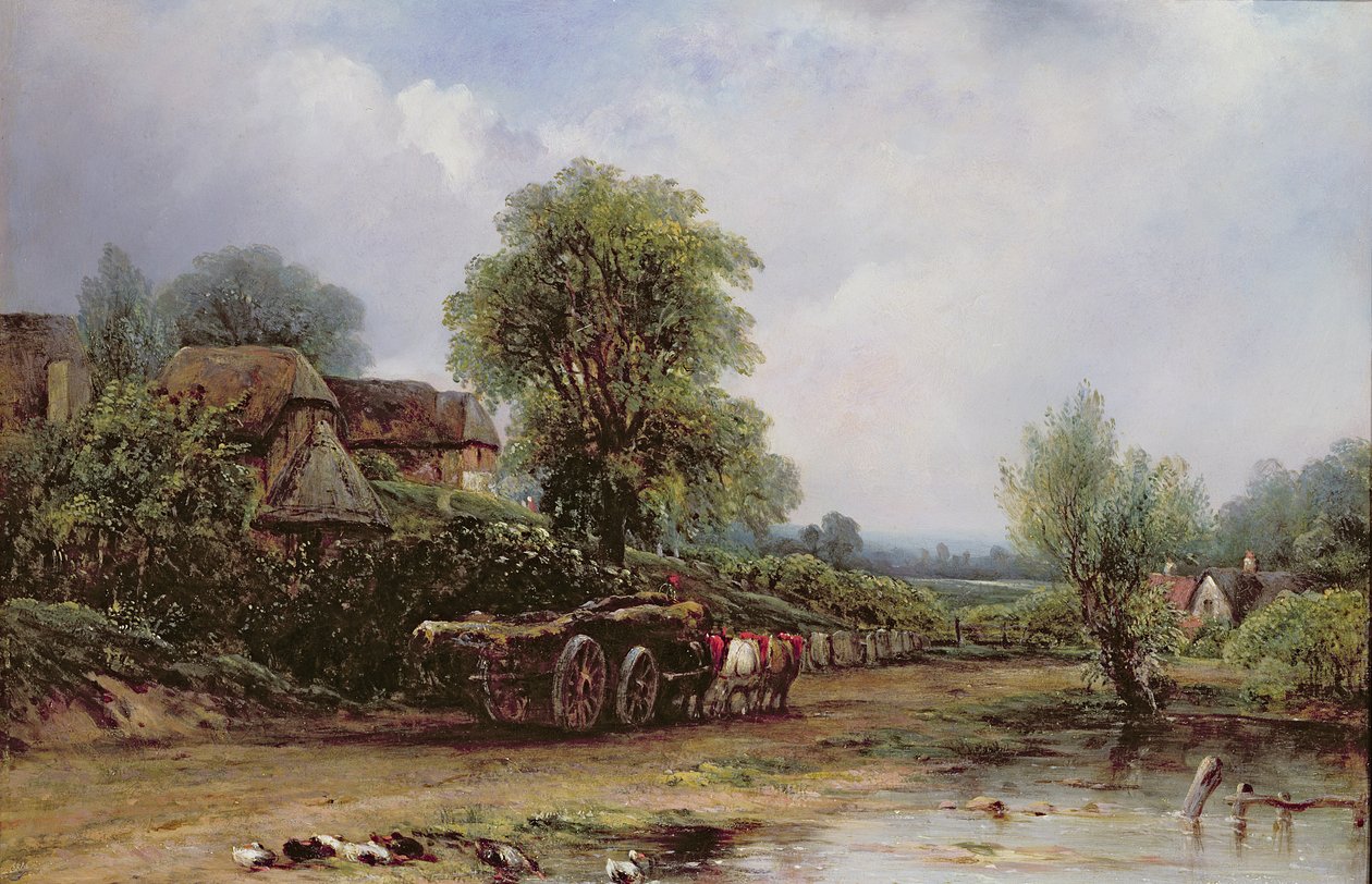 Il Carro del Legname da Frederick Waters Watts