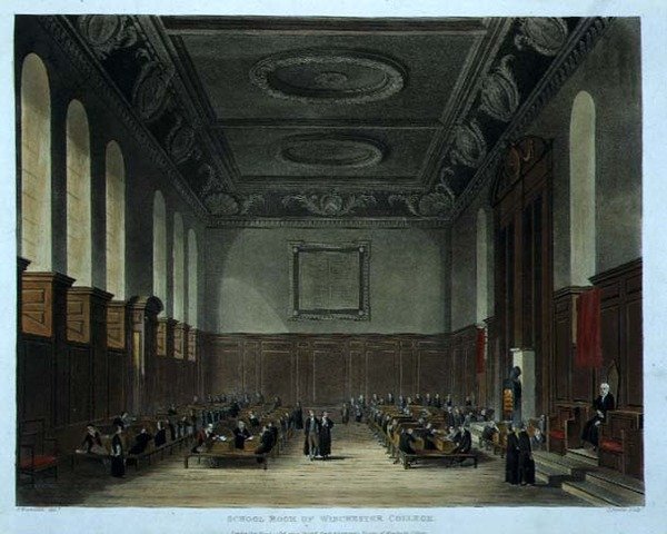 Aula della Winchester College, da 