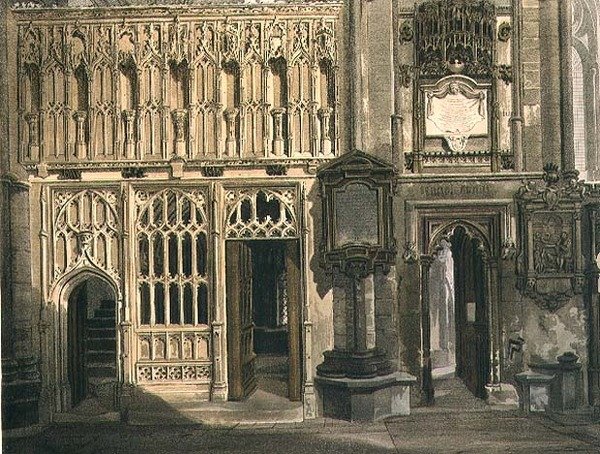 Lo schermo della Cappella di Abbot Islip e l