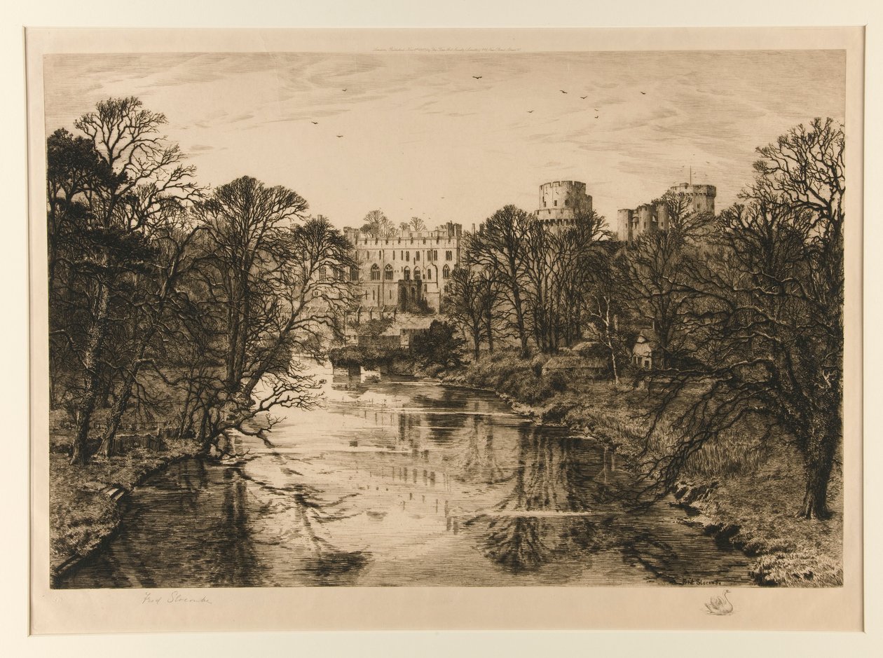 Castello di Warwick da Frederick Albert Slocombe
