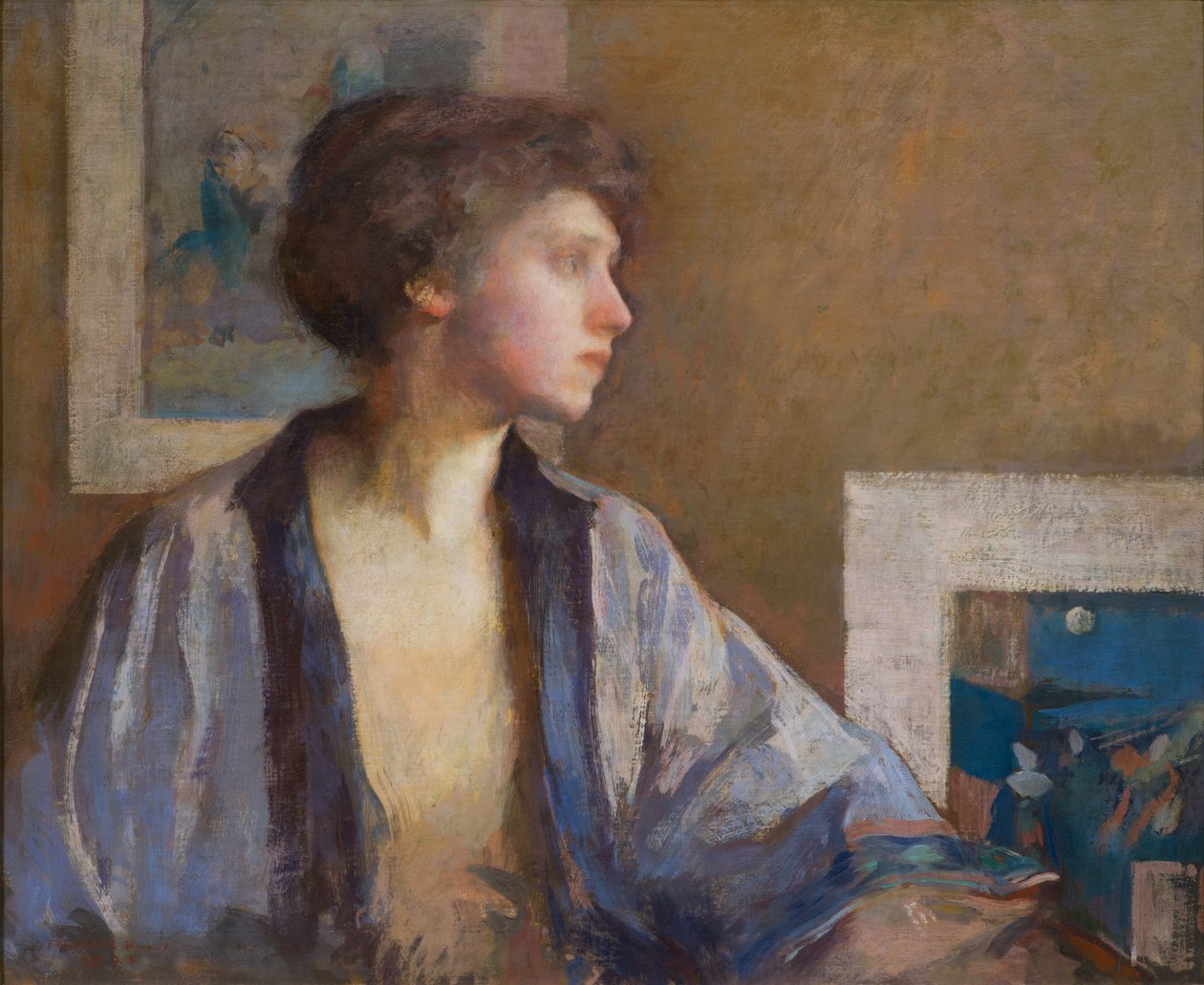 Il Kimono blu di Frederick Andrew Bosley da Frederick Andrew Bosley
