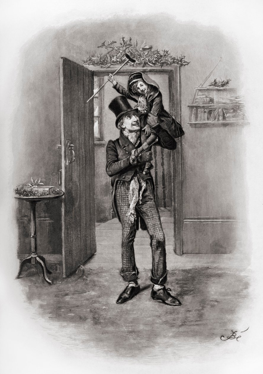 Un canto di Natale da Frederick Barnard