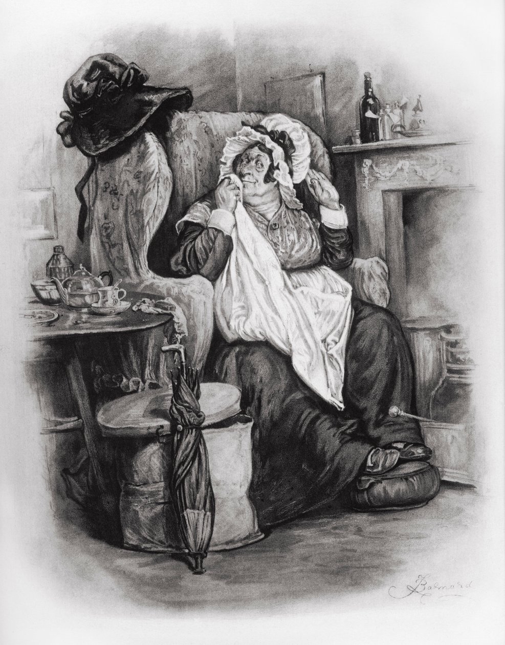 Martin Chuzzlewit da Frederick Barnard